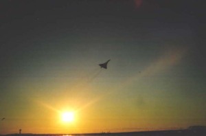 Last Flight of the Concorde, Oct. 24, 2003 (c) Vivian R. Carter 2003